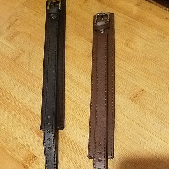 DOUBLE LAYER LEATHER BELT CUFF - Picture 7 of 7